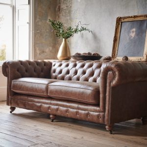 Leather Chesterfield Sofa